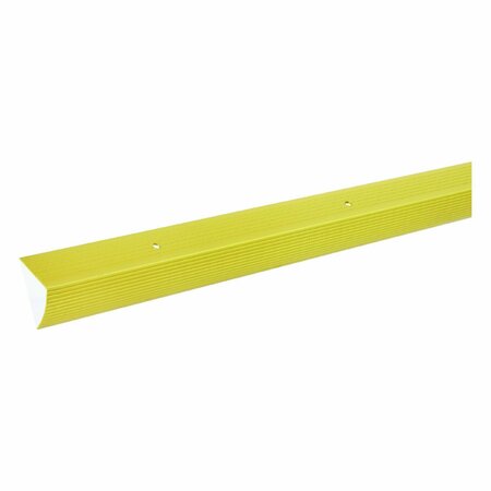 Tower Sealants M-D 1-1/8 in. H X 36 in. L Prefinished Satin Brass Aluminum Stair Edge 79020